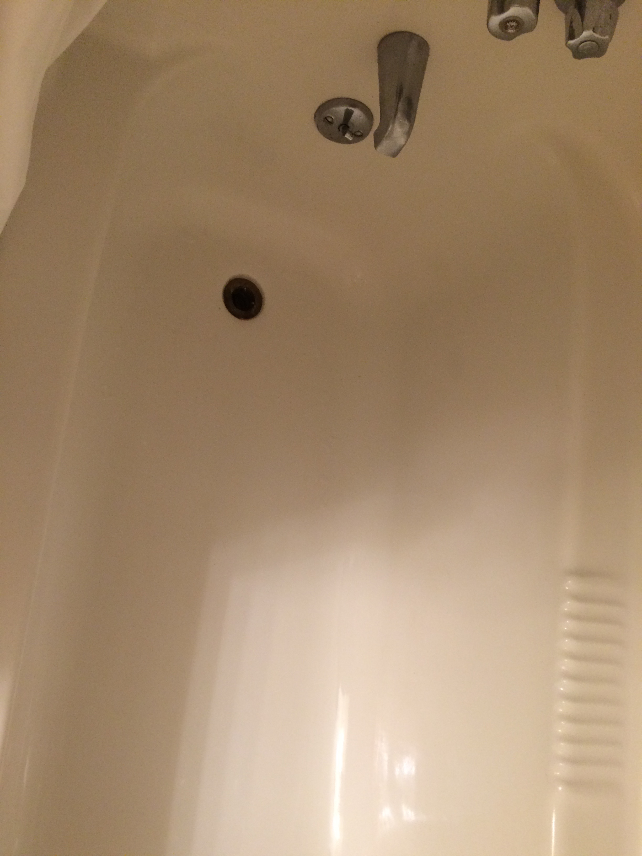 Cleaned tub Cleaned tub
