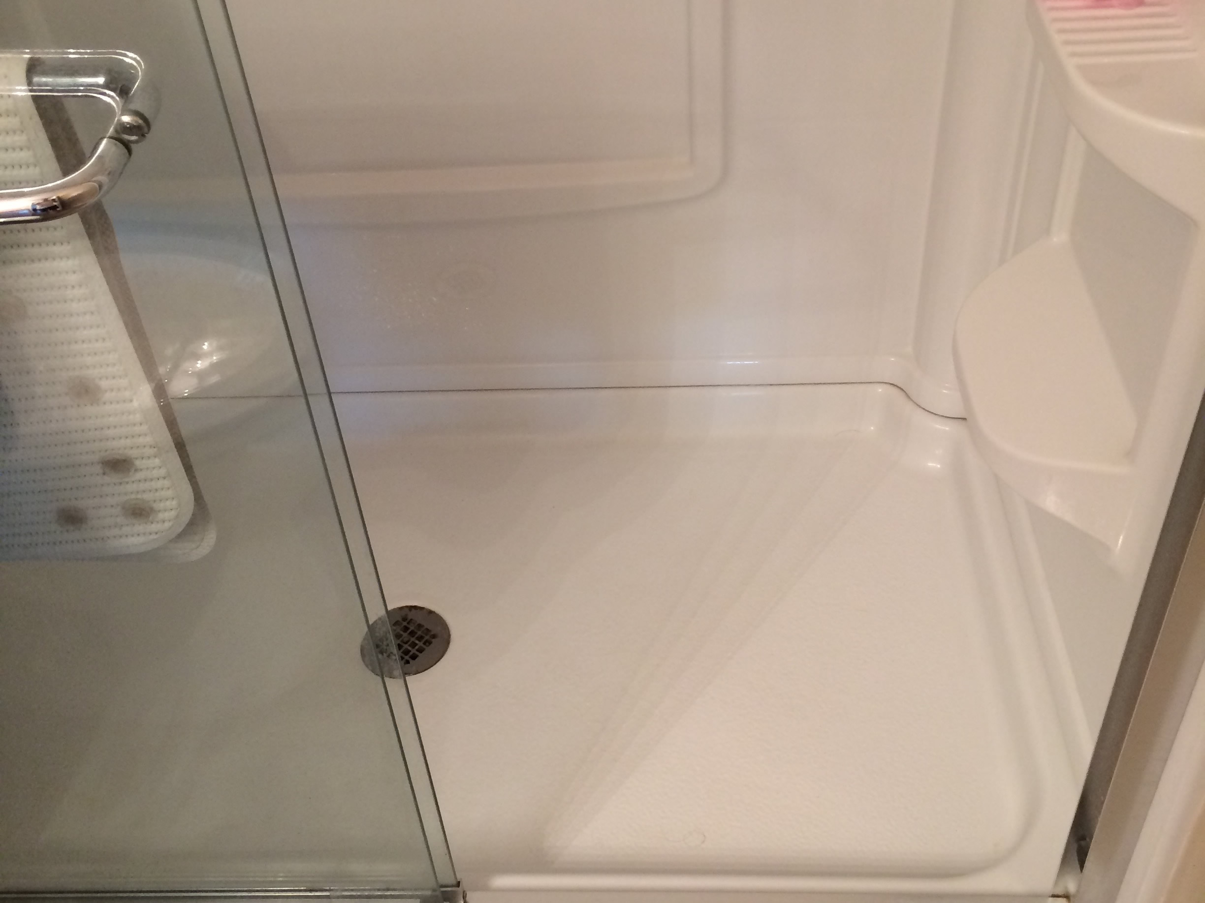 Another Cleaned shower Another Cleaned shower