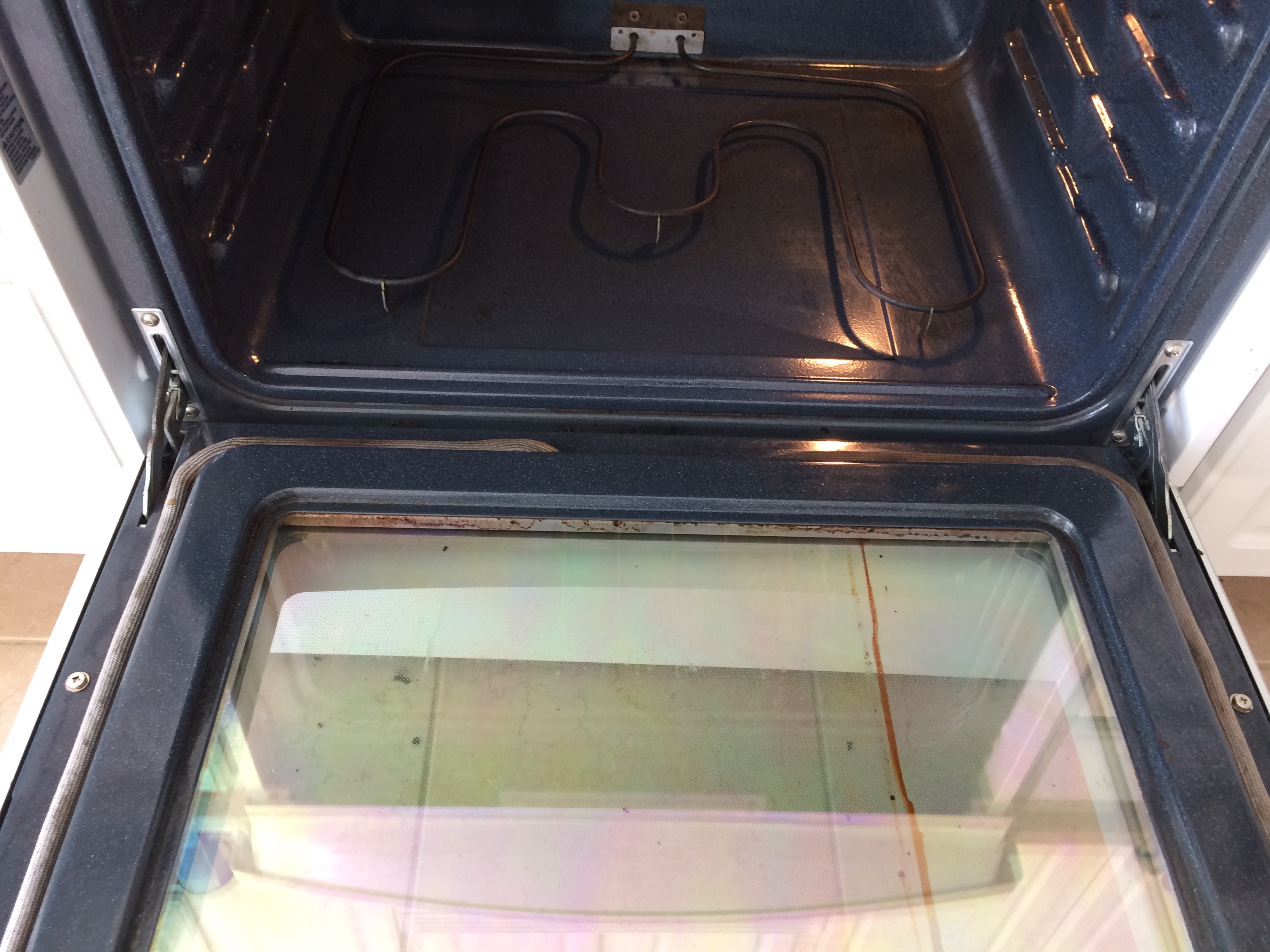 Another Cleaned oven Another Cleaned oven